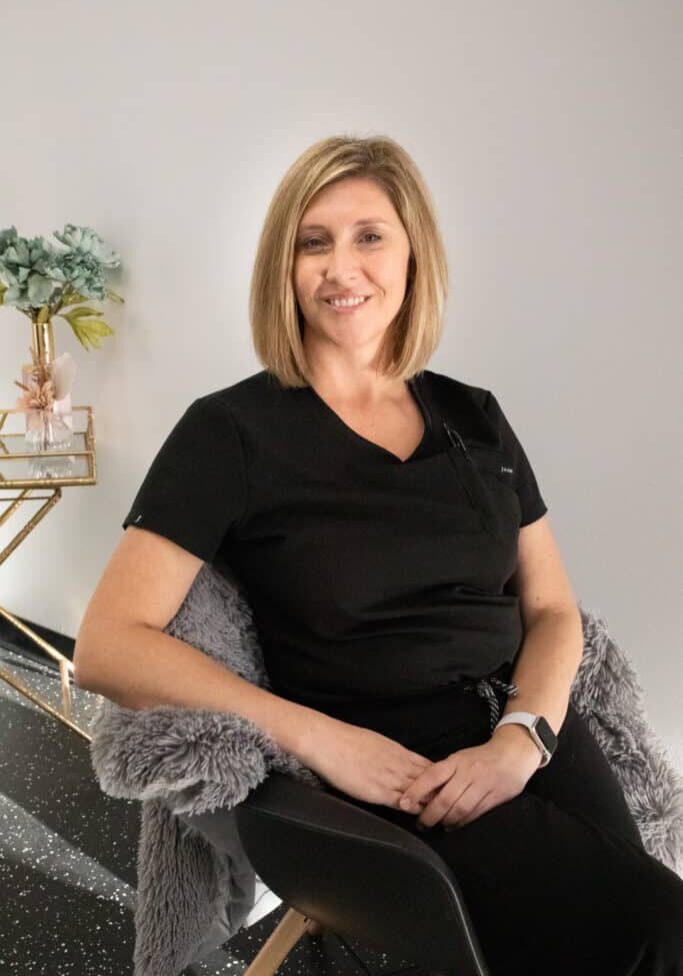 Dr. April Parker, MD, owner and medical director of Boost Beauty Boutique, a med spa in Columbia, IL near St. Louis, MO